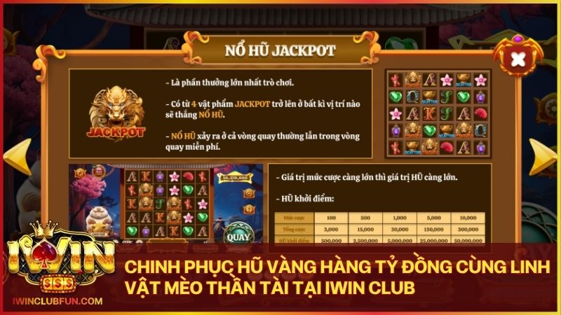 bi kip san hu game no hu meo tai loc - Game Nổ Hũ Mèo Tài Lộc Iwin – Rước Hũ Vàng Vào Nhà Cùng Linh Vật Chiêu Tài