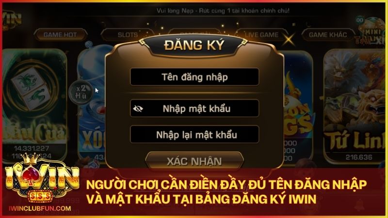 Cách đăng ký Iwin chi tiết để bắt đầu hành trình tại sòng bạc Iwin