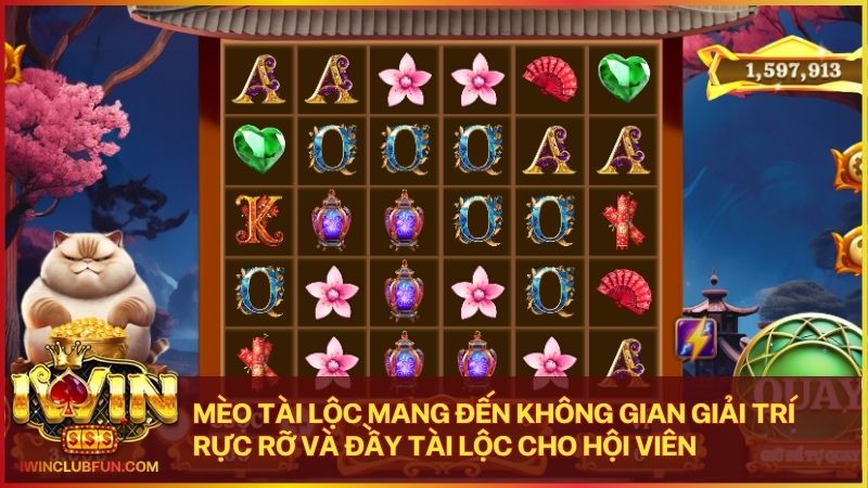 Đồ họa 3D sang trọng giúp Game nổ hũ Mèo Tài Lộc trở thành tâm điểm sảnh cược