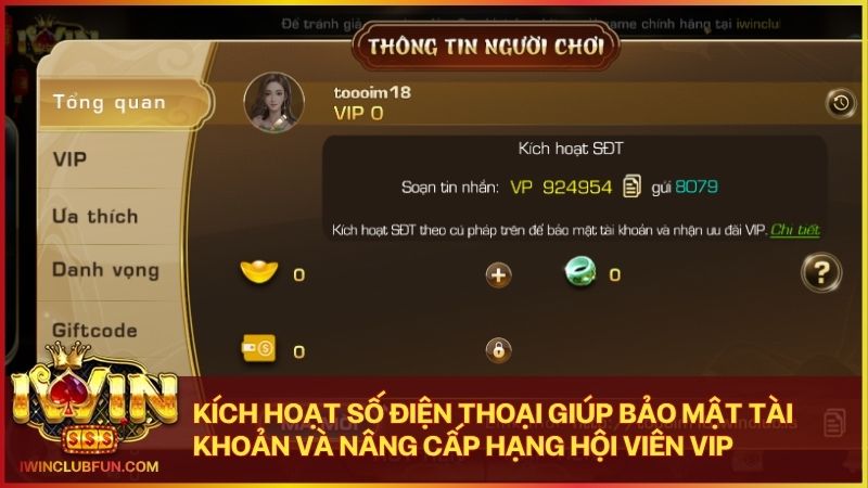 Thiết lập Nickname độc nhất để khẳng định phong cách riêng của bạn tại sòng bạc Iwin