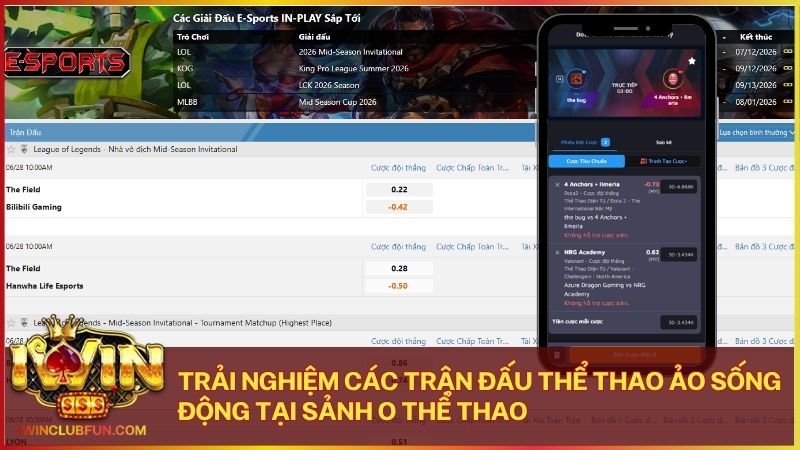 Đấu trường eSports kịch tính cùng những giải đấu game hàng đầu tại sảnh O Thể Thao