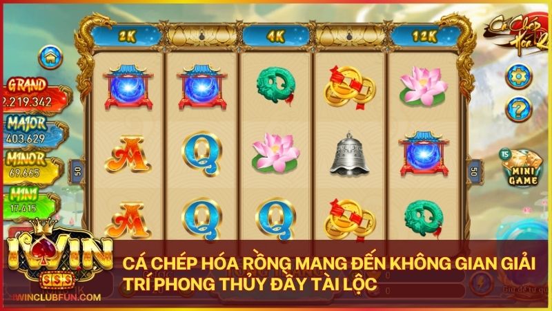 Đồ họa 3D sắc nét tạo nên sức hút mãnh liệt cho Game nổ hũ Cá Chép Hóa Rồng