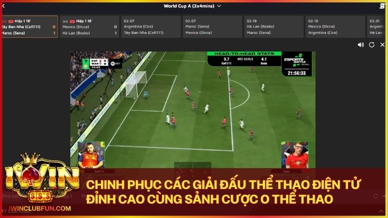 Tận hưởng các giải đấu bóng đá ảo đầy kịch tính tại sảnh O Thể Thao