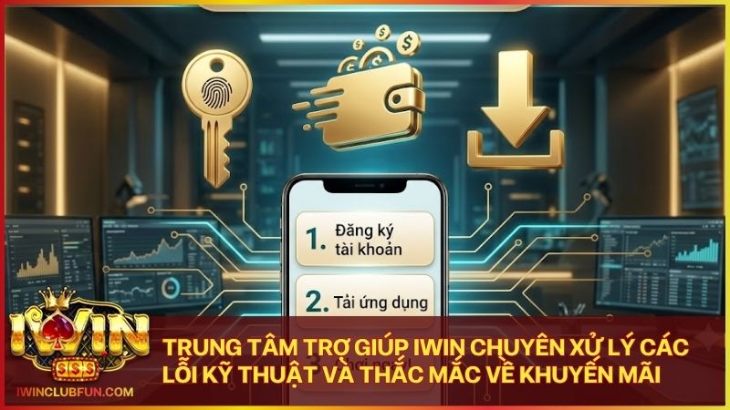 Những vấn đề kỹ thuật và nạp rút được đội ngũ Iwin hỗ trợ xử lý ngay